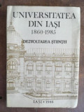 Universitatea din Iasi 1960-1985 Dezvoltarea stiintei