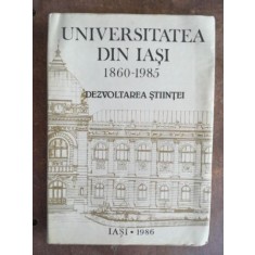 Universitatea din Iasi 1960-1985 Dezvoltarea stiintei