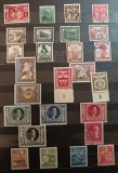 Lot timbre Germania Deutsches Reich 1933&ndash;1945 &ndash; Comemorative Reich, Hitler, Propagandă, Semipostale și Reichspost &ndash; 25+ exemplare