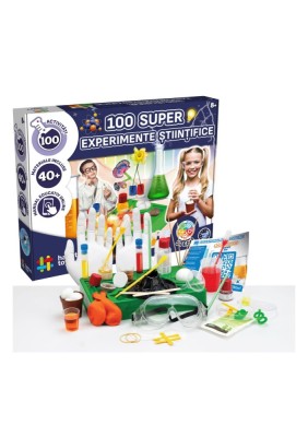 SET 100 SUPER EXPERIMENTE STIINTIFICE foto