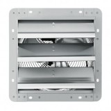 Ventilator evacuare pentru spatii comerciale, sere, depozite, Aluminiu, 45 W, 1800 m&sup3;/h, 380 x 380 x 190 mm