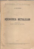 Cumpara ieftin Aschierea metalelor. Bazele fizice ale aschierii - Zoltan Duca