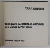 TARA OASULUI de IONITA G. ANDRON , 1977