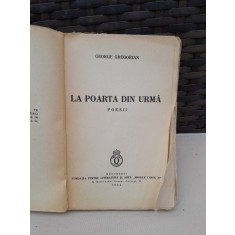 La poarta din urma - George Gregorian