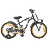 vidaXL Bicicletă pentru Copii 16 Inci pentru 4-6 ani Gri &icirc;nchis 42009309