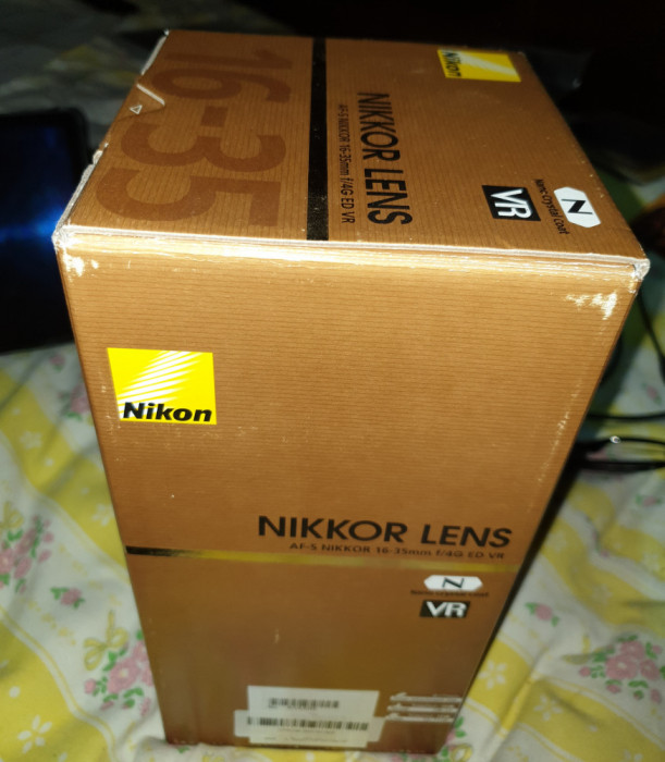 Nikon AF-S 16-35 mm f/4G ED VR NIKKOR