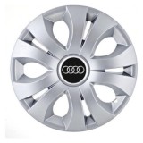 Set 4 Capace Roti Autohelix MSA&reg; potrivite jantelor de 16 inch, Compatibil Cu Audi, model Top Gray