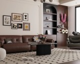 Cumpara ieftin MASUTA CAFEA BIANCO MARMURA+MDF 140x70x40 cm