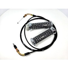 Mansoane + Cablu Acceleratie Scuter First Bike 4T