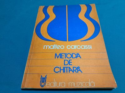 METODA DE CHITARĂ / MATTEO CARCASSI / 1980 * foto
