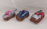 Set 3 masinute Paw patrol din metal ,originale, Chase Skye si Marshall