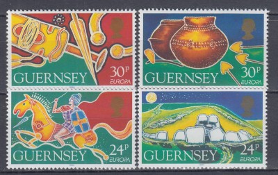 GUERNSEY 1994 EUROPA CEPT SERIE MNH foto