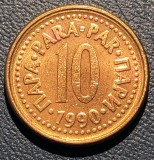 10 para Yugoslavia 1990, Europa