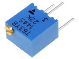 Potentiometru de Montare 22k&Omega; 250mW 15 Ture