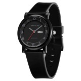Ceas Copii Sanda 3225 Negru &ndash; Design Fashion, Analog, Afișaj Dată, Rezistent la Apă 3ATM