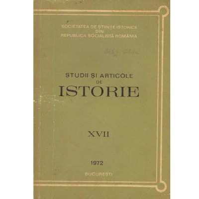 - Studii si articole de istorie XVII, 1972 - 133829 foto