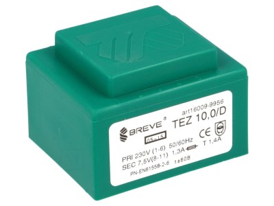 Transformator PCB &amp;icirc;ncapsulat 10VA 230V foto