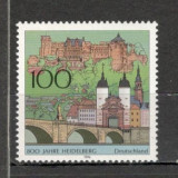 Germania.1996 800 ani orasul Heidelberg MG.887, Nestampilat