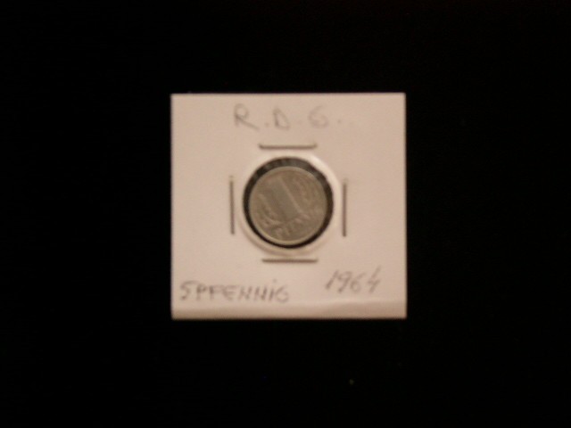C50 - Moneda foarte veche - Germania Democrata DDR - 1 pfennig - 1964