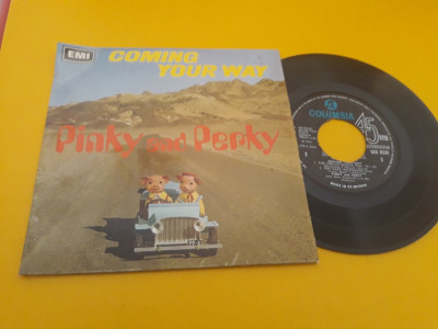 VINIL PINKY &amp;amp; PERKY-COMING YOUR WAY DISC COLUMBIA foto