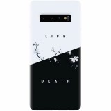 Husa silicon personalizata pentru Samsung Galaxy S10 Plus, Life Vs Death