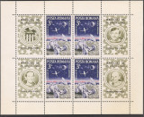 Romania 1972 - LP 791a, Apollo 16, minicoala, MNH, Nestampilat
