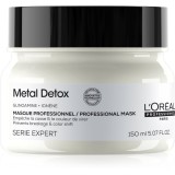 L&rsquo;Or&eacute;al Professionnel Serie Expert Metal Detox mască hrănitoare profundă pentru par vopsit si deteriorat 150 ml