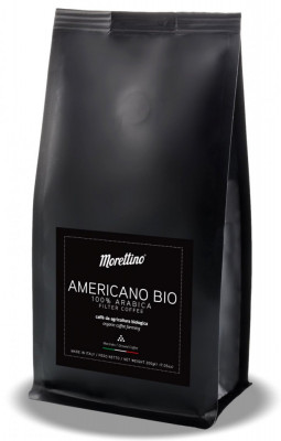 Cafea macinata BIO artizanala Americano 100% Arabica Morettino foto