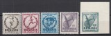 ROMANIA 1948 LP 228 JOCURILE BALCANICE SERIE MNH