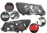 Far Skoda Superb (3t), 06.2013-07.2015, fata, Dreapta, xenon; cu lumini pentru curbe; cu LED daytime running light; D3S+H7+LED; electric; fara ballas, Hella