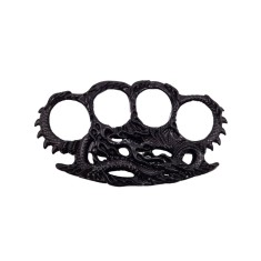 Rozeta de autoaparare DEPOX&reg;, model Fire Dragon Skin, 0.5 cm, negru