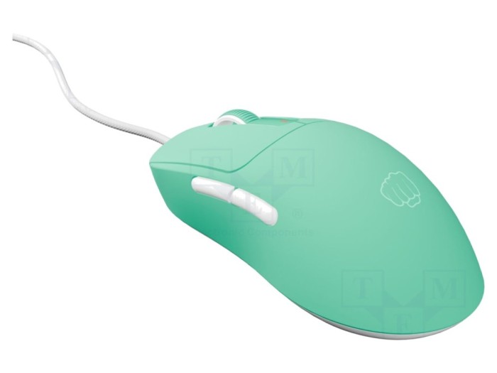 Mouse optic cu cablu, RGB, mentă