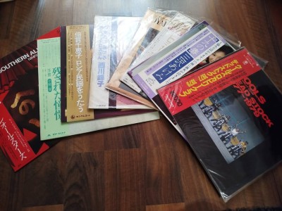 PACK 7 LP DISCURI Vinil &amp;quot; Prese japoneze &amp;quot; Muzica autentica japoneza POP-ROCK foto