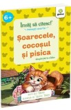Invat sa citesc povesti scurte pe silabe. Soarecele, cocosul si pisica - Esop