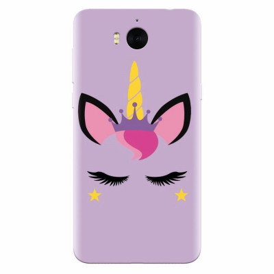 Husa silicon pentru Huawei Y5 2017, Unicorn Shine foto