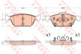 Set placute frana,frana disc HONDA CIVIC VIII Limuzina (FD, FA) (2005 - 2012) TRW GDB3600