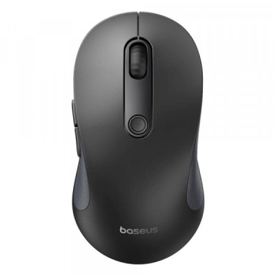 Mouse Wireless Baseus F02, 4000DPI, BT / Wi-Fi, Negru B01055505111-01 foto
