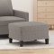 Gossi taburet, gri taupe, 60x50x41 cm, material textil