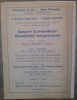 Program Concert Extraordinar Filarmonica de Stat din Targu Mures 1957