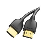 CABLU video Vention, HDMI(T) la HDMI(T), 2m, rezolutie 4K la 60Hz, PVC, negru, &quot;AAIBH&quot; (timbru verde 0.08 lei) - 6922794741584