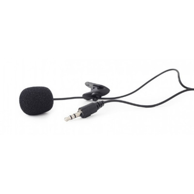 Microfon Gembird MIC-C-01, Clip On, Negru foto