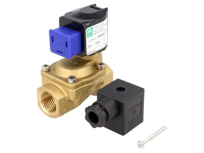 Ventil electromagnetic 230V AC IP65
