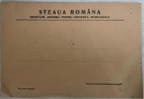 Plic interbelic STEAUA ROMANA Societate anonima pentru industria petrolului, 21 x 15 cm, facut la tipografia Convorbiri Literare istorie papetarie
