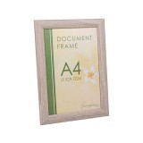Rama foto 21x29.7 cm, Lemn, Gri, ATU-085346, Oem
