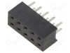 Conector şiruri pini soclu mamă HARWIN 10 PIN 2mm pentru PCB