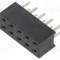 Conector şiruri pini soclu mamă HARWIN 10 PIN 2mm pentru PCB