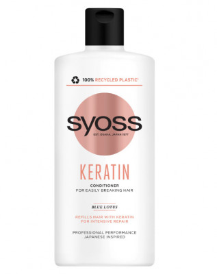 Balsam Syoss Keratin Hair Perfection, pentru par uscat, 440 ml foto