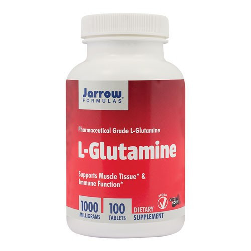 L-Glutamine 1000mg, 100tablete Easy-Solv, Jarrow Formulas