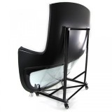 Stand Premium pentru Hardtop + Husa Neagra potrivita pentru Mercedes Mazda Audi Porsche Performance AutoTuning