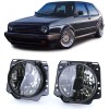 Far faruri VW Golf 2 MK2 cu cruce fumuriu NOU, Volkswagen, GOLF II (19E, 1G1) - [1983 - 1992]
